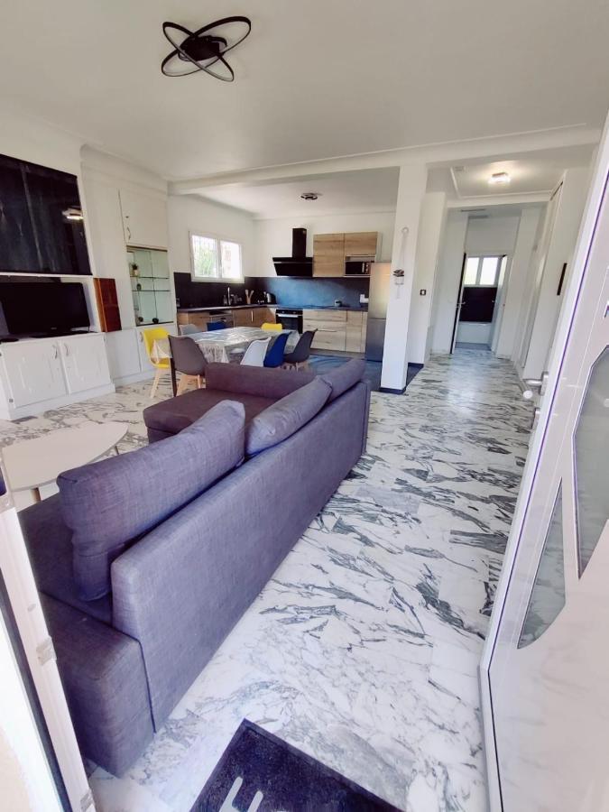 קאן סור מר La Villa Castel - Haut De Villa - Parkings- 3 Chambres - 8 Couchages - Jardin - Barbecue מראה חיצוני תמונה
